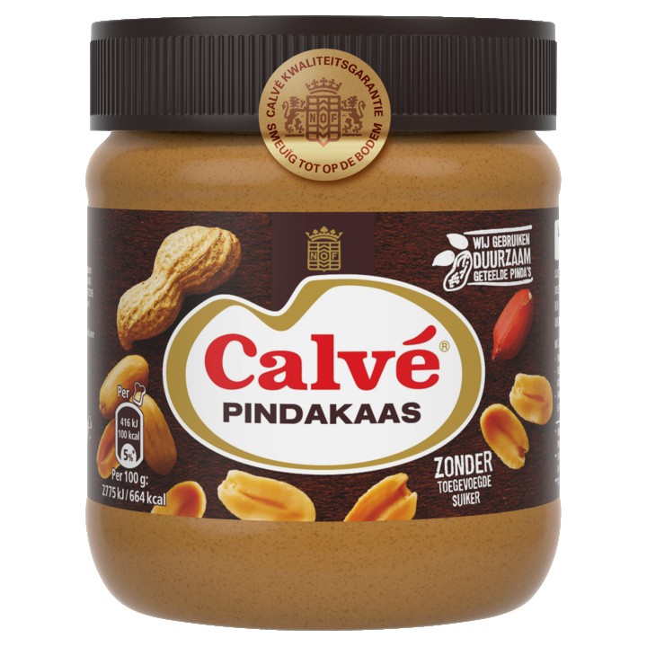 Calv&amp;eacute; Smeu&amp;iuml;ge Pindakaas Regular 350g