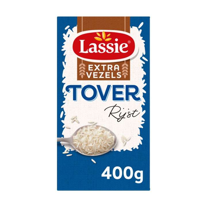 Lassie Toverrijst Extra Vezels 400g