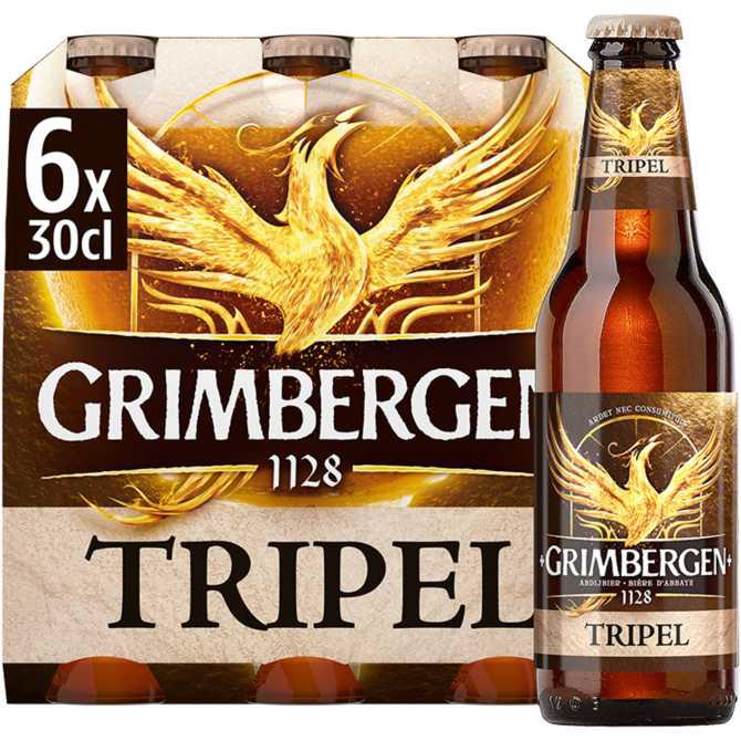 Grimbergen Tripel Speciaalbier 6-pack - 6 x 30 cl