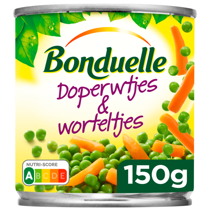 Bonduelle Doperwtjes &amp;amp; worteltjes 150g