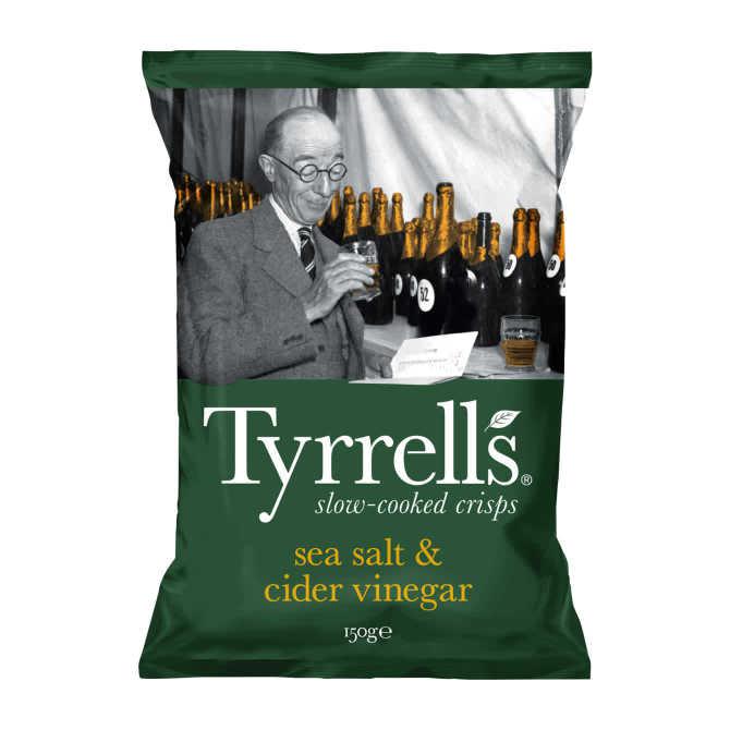 Tyrrells Chips Sea salt &amp; cider vinegar