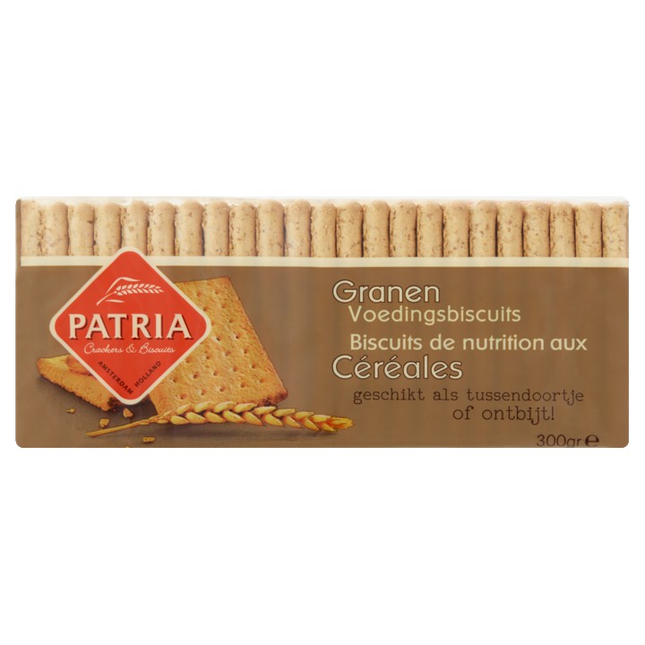 Patria Granen Voedingsbiscuits 300g