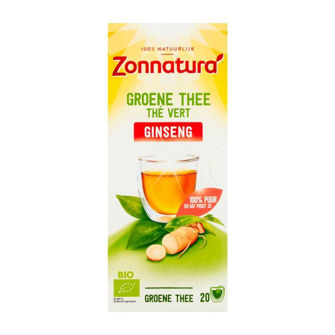 Zonnatura Groene thee ginseng