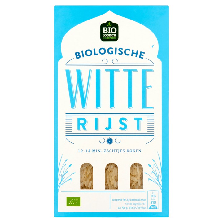 Jumbo Biologische Witte Rijst 400g