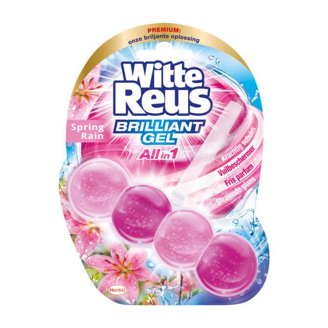 Witte Reus Toiletblok brilliant gel spring rain