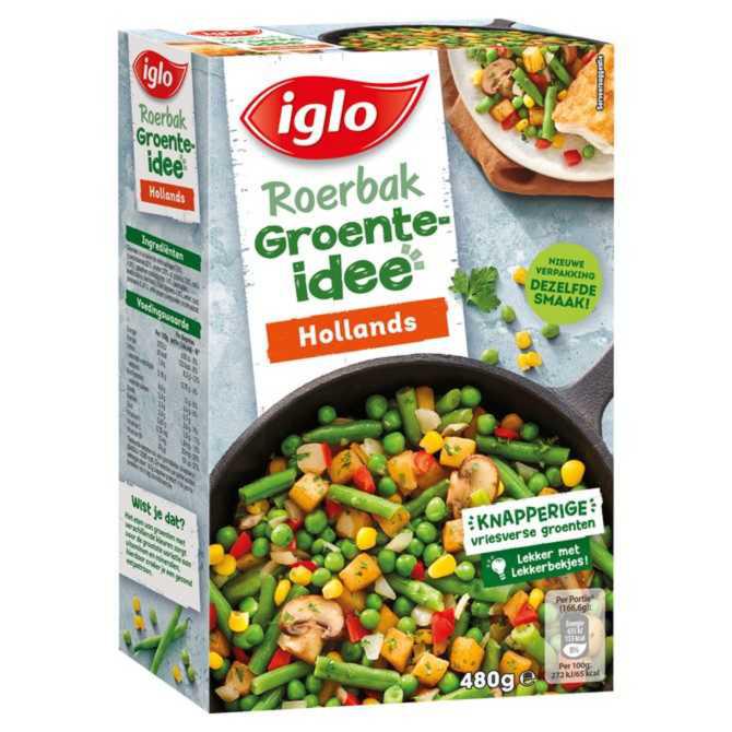 Iglo Roerbak groente-idee hollands