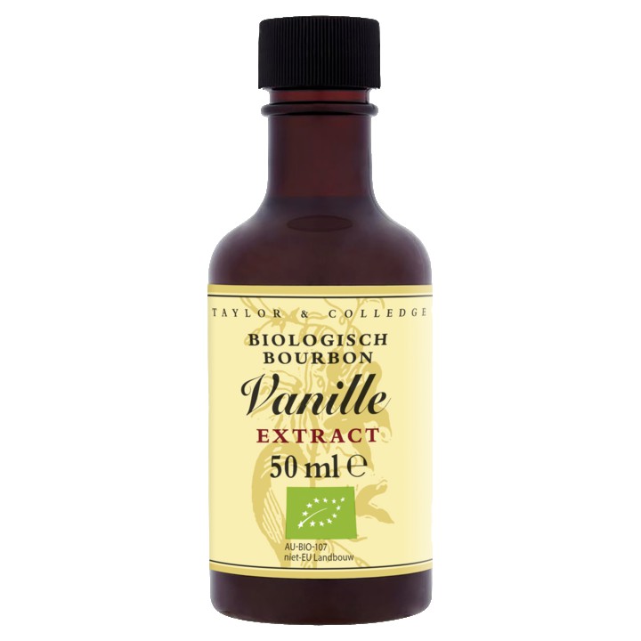 Taylor &amp;amp; Colledge biologisch Bourbon-vanille-extract 50ml