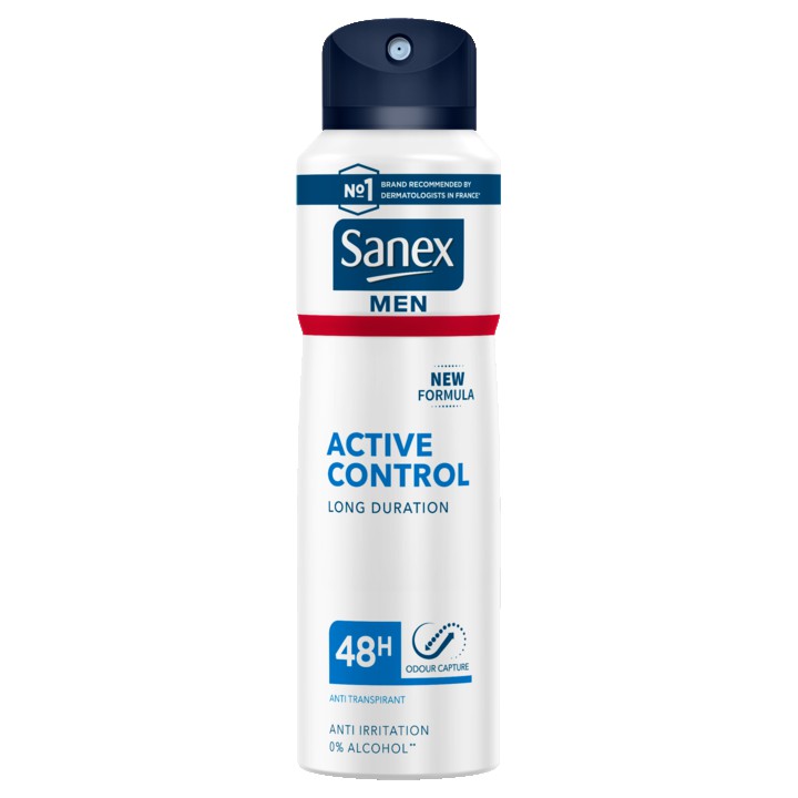 Sanex Men Active Control 48h Anti-Transpirant Deodorant Spray 200ml