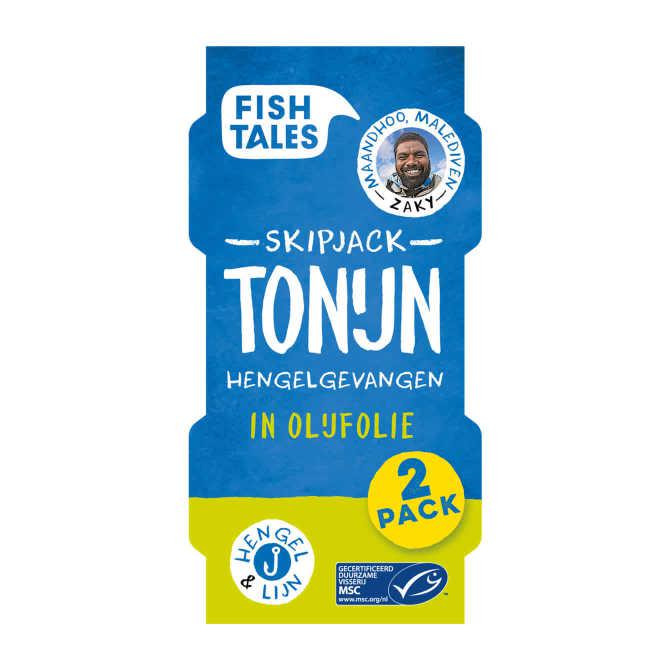 Fishtales 2-pack tonijn in olijfolie