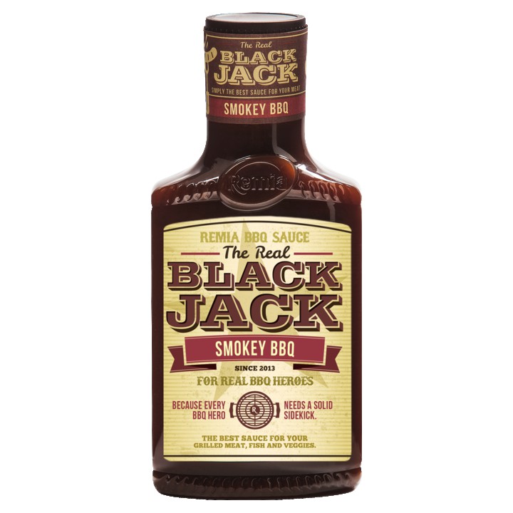 Remia Black Jack Smokey BBQ Sauce  450ml