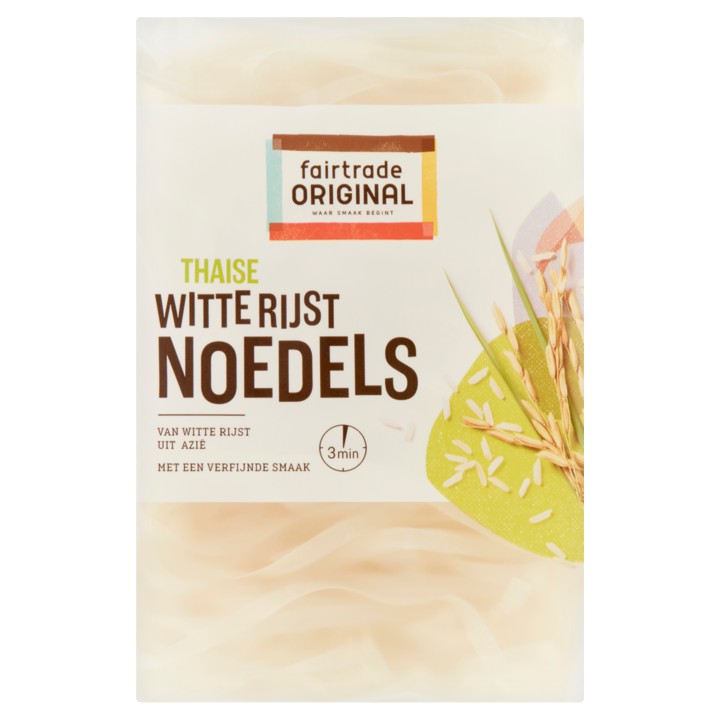 Fairtrade Original Thaise Witte Rijstnoedels 225g