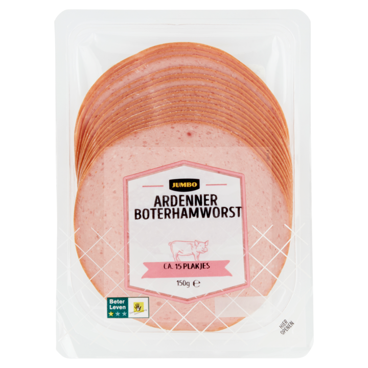 Jumbo Ardenner Boterhamworst 150g