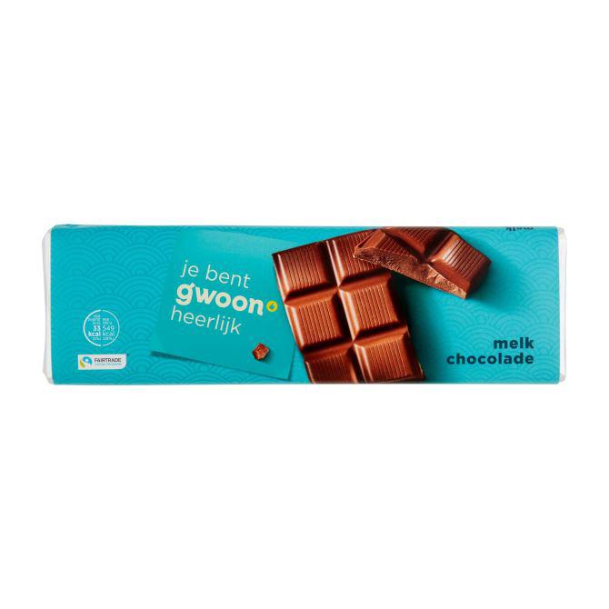 g'woon Chocoladereep melk