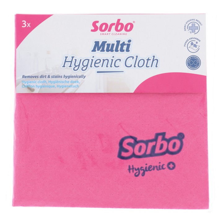 Sorbo Multi Hygienic Cloth 3st