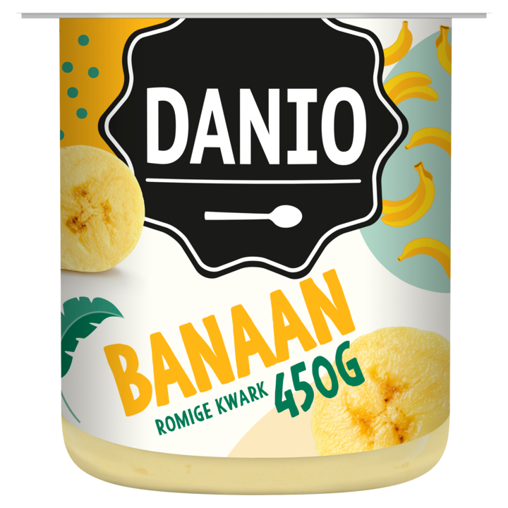 Danio Romige Kwark Banaan 450g