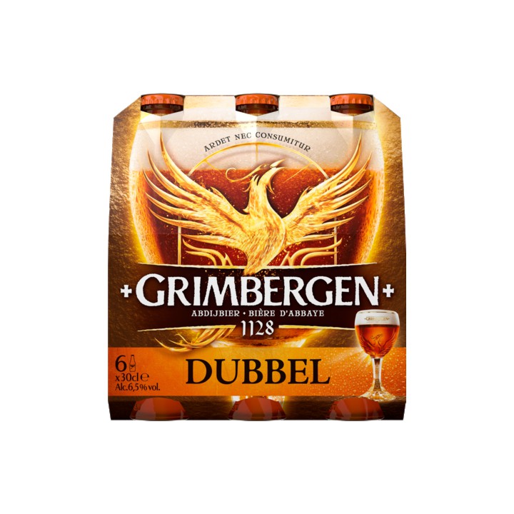 Grimbergen Dubbel Flessen 6 x 300ML