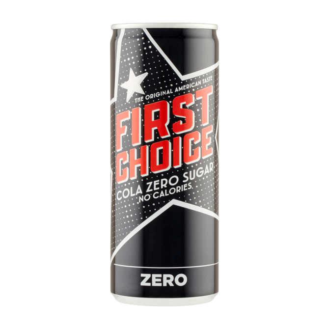 First Choice Cola zero sugar