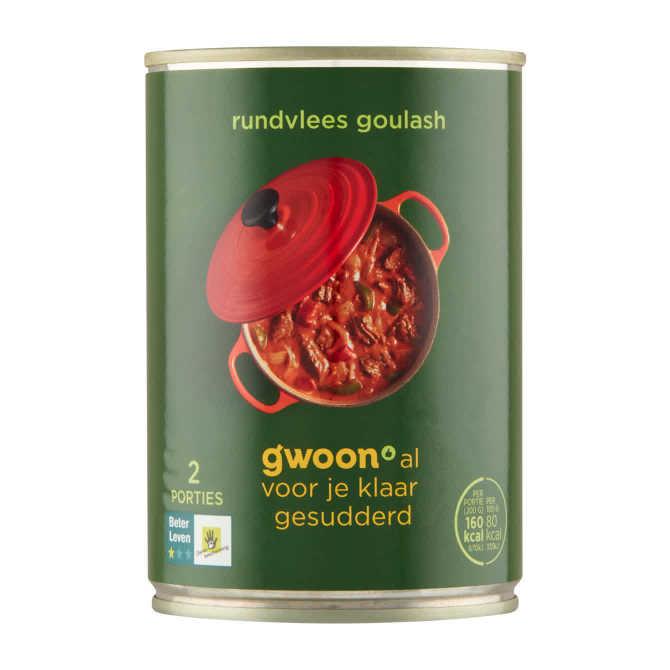 g&#039;woon Rundvlees goulash