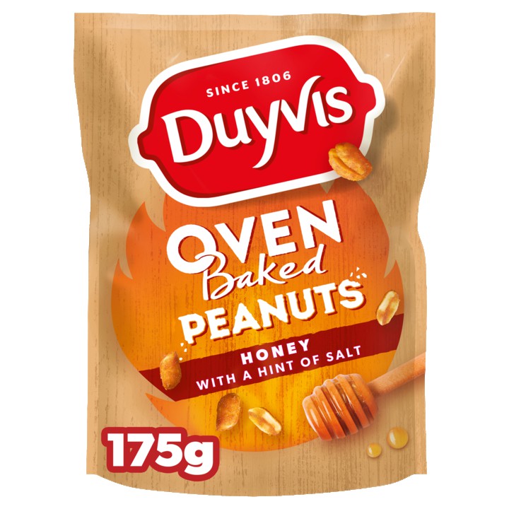 Duyvis Oven Baked Pinda&amp;#x27;s Honing 175gr