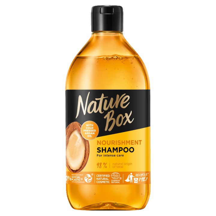 Nature Box Argan Nourishment Shampoo 385ml
