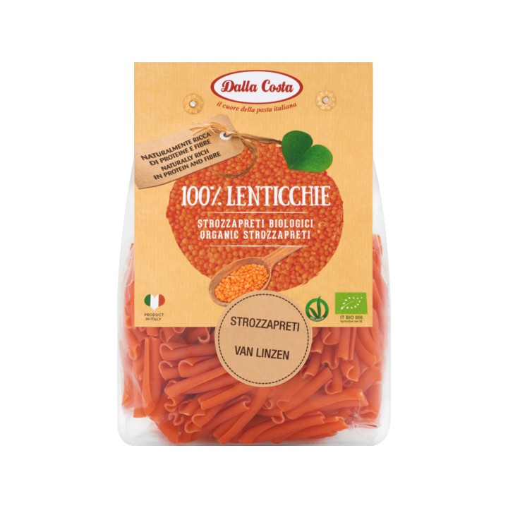 Dalla Costa Biologische Strozzapreti van Linzen 250g