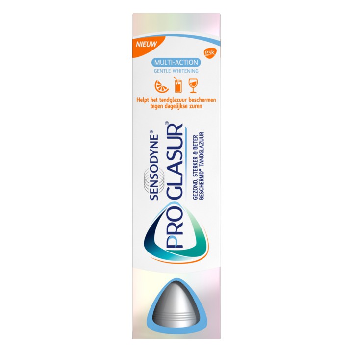 Sensodyne Proglasur Multi-Action Gentle White Tandpasta 75ml | Nederland Life Sensodyne Proglasur Multi-Action Gentle White Tandpasta 75ml