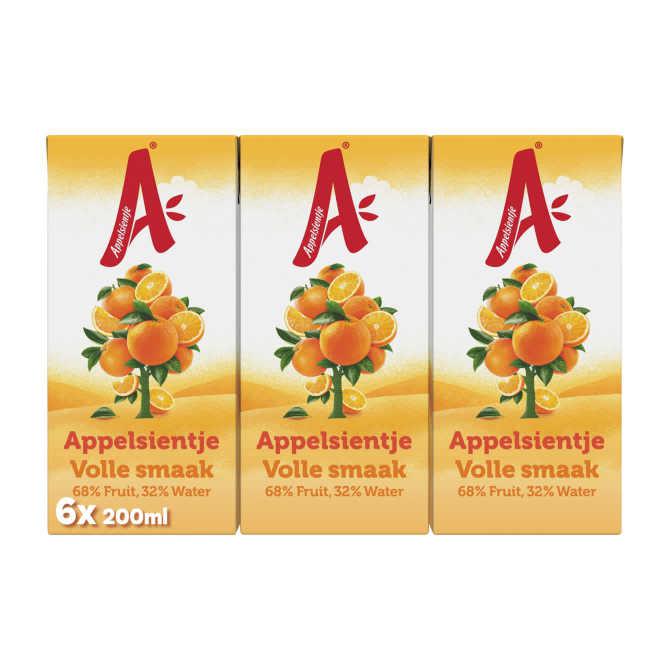 Appelsientje Sinaasappel mini 6 pack