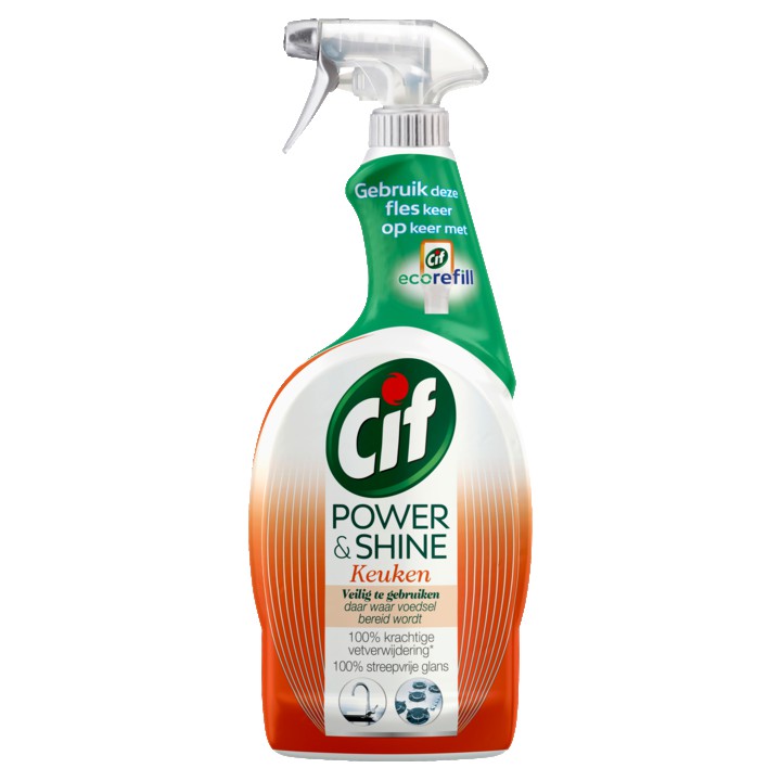 Cif Power &amp;amp; Shine Spray Keuken 750ml