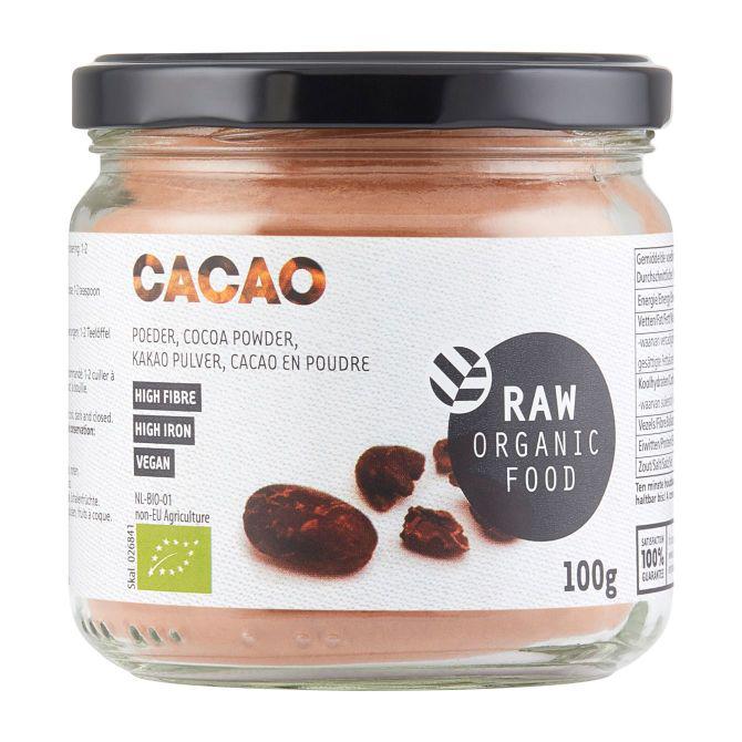 RAW Organic Food Cacao antioxidant poeder