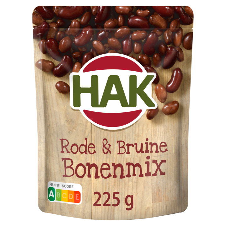 Hak Rode &amp;amp; Bruine Bonenmix 225g