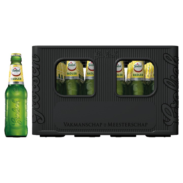 Grolsch Radler Citroen Flessen 24 x 300ML