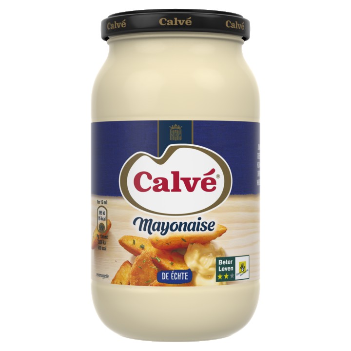 Calve De &amp;Eacute;chte Mayonaise Pot 450ml