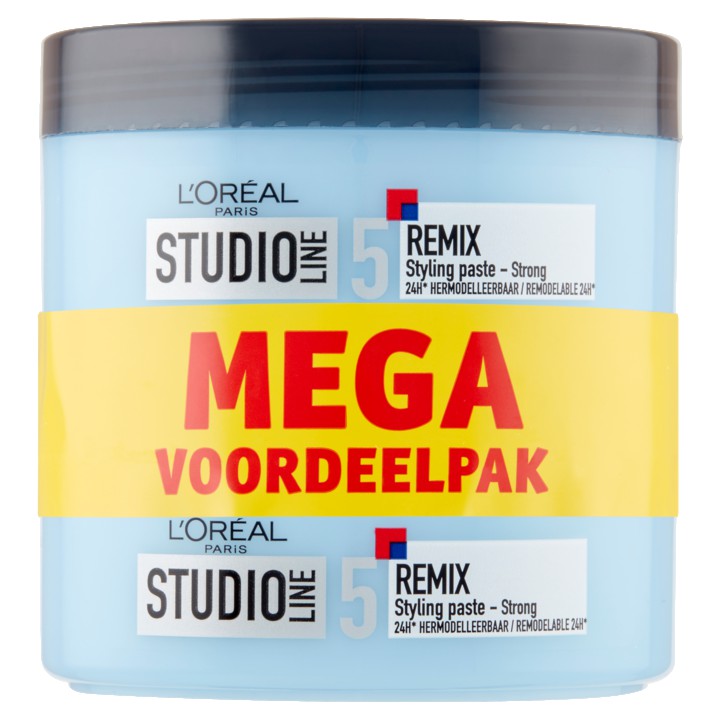 L&amp;#x27;Or&amp;eacute;al Paris Studio Line Remix Styling Paste 2 x 150ml