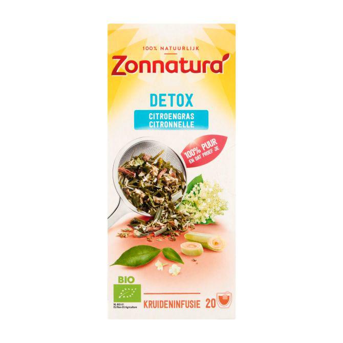 Zonnatura Detox citroengras thee