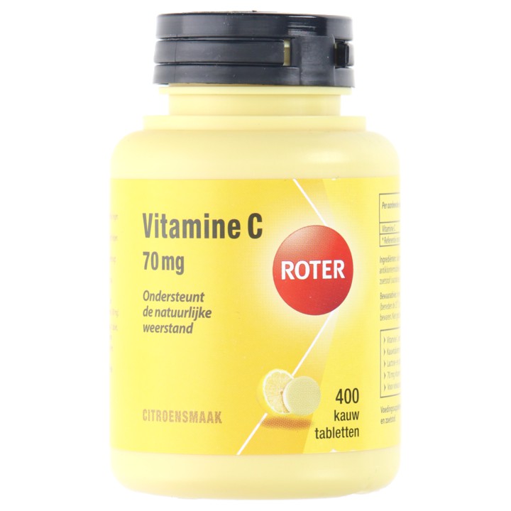 Roter Vitamine C kauwtabletten, 400 stuks