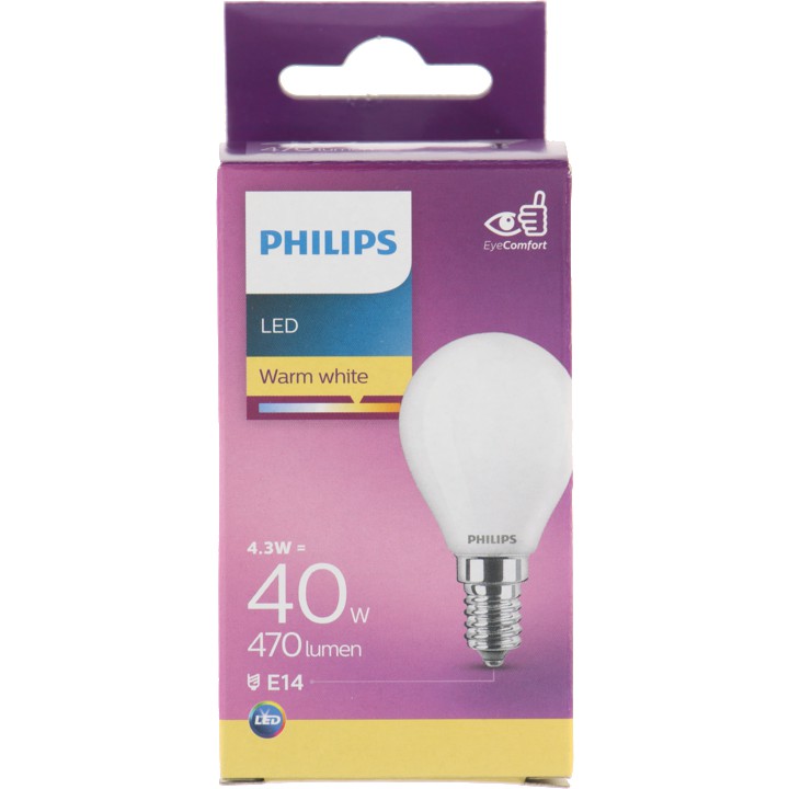 Philips Led Kogel 40W E14 box