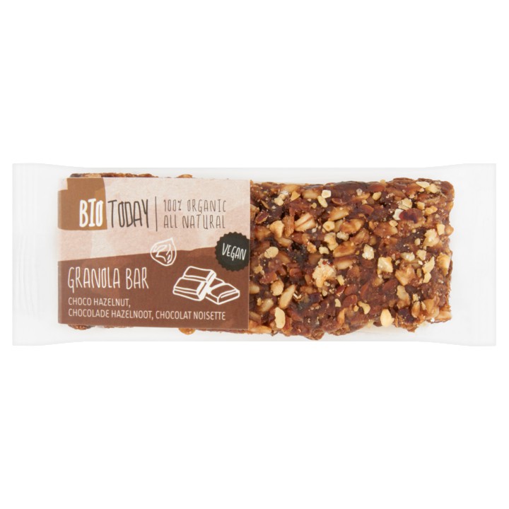 Bio Today Granola Bar Chocolade Hazelnoot