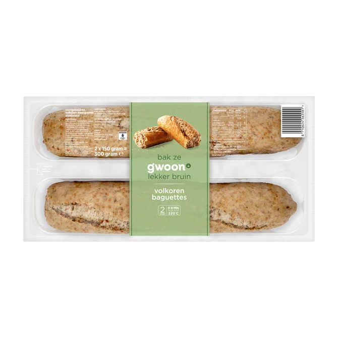 g&#039;woon Baguette volkoren meergranen