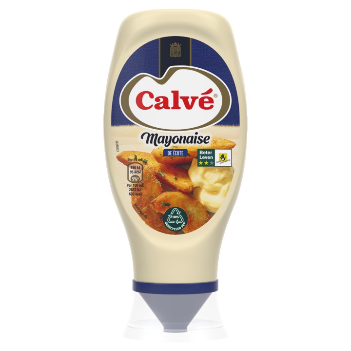Calv&amp;eacute; Knijpfles De Echte Mayonaise 430ml