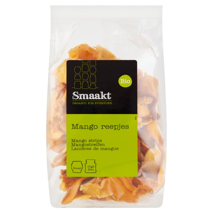 Smaakt Bio Mango Reepjes 250g