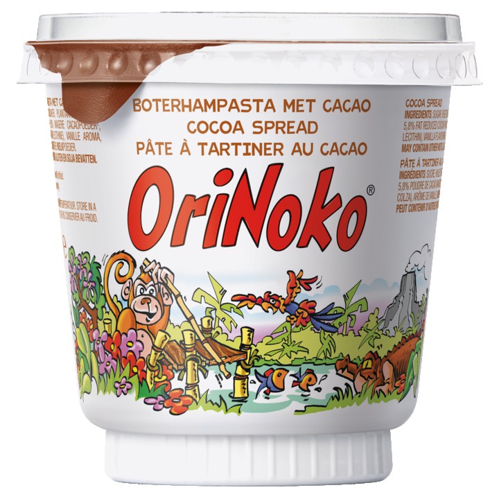 OriNoko boterhampasta met cacao 350g