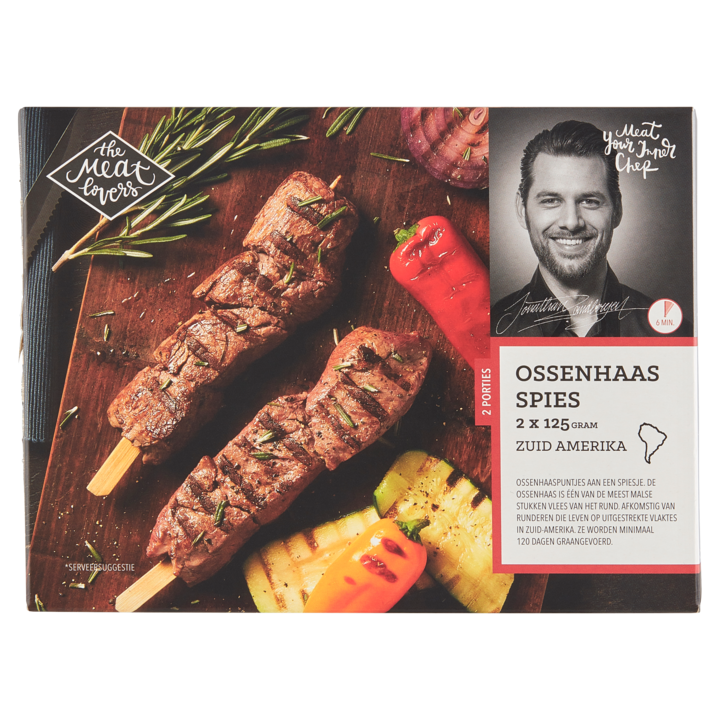 The Meat Lovers Ossenhaas Spies 2 x 125g