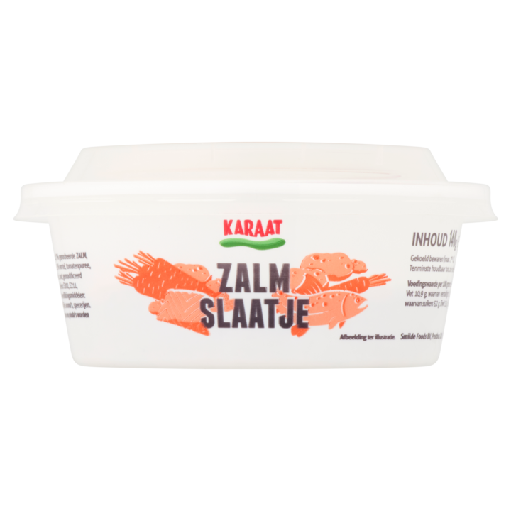 Karaat Zalm Slaatje 140g