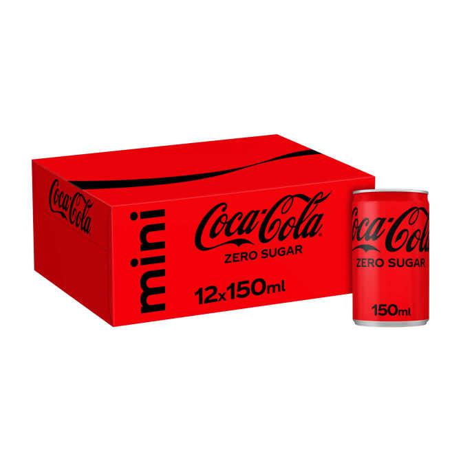 Coca-cola Zero sugar mini 12 x 150 ml