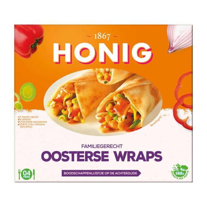 Honig Familiegerecht Oosterse wraps