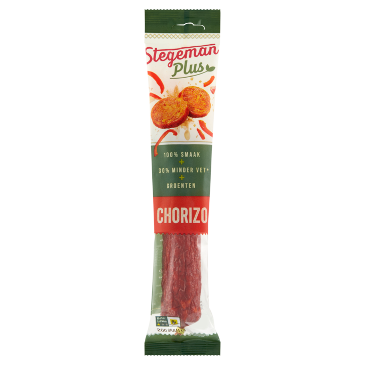 Stegeman Plus Chorizo 200g