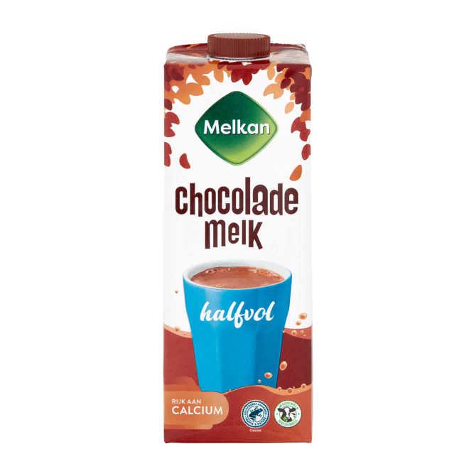 Melkan Chocolademelk halfvol