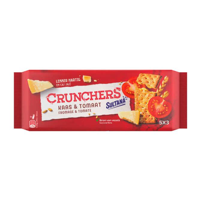 Sultana Crunchers kaas &amp; tomaat