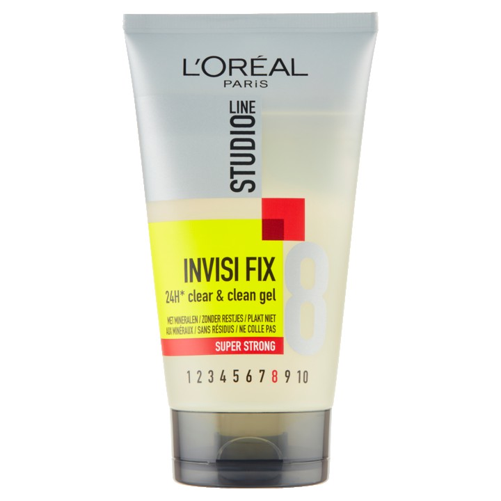 L&amp;#x27;Or&amp;eacute;al Paris Studio Line Invisi Fix 24h Clear &amp;amp; Clean Gel 150ml