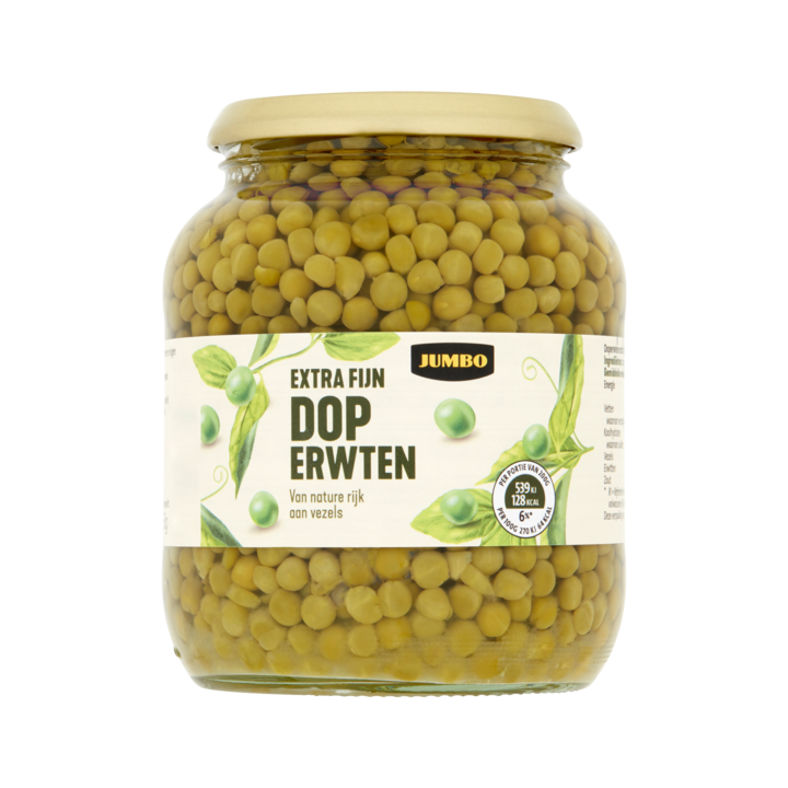 Jumbo Doperwten Extra Fijn 680g